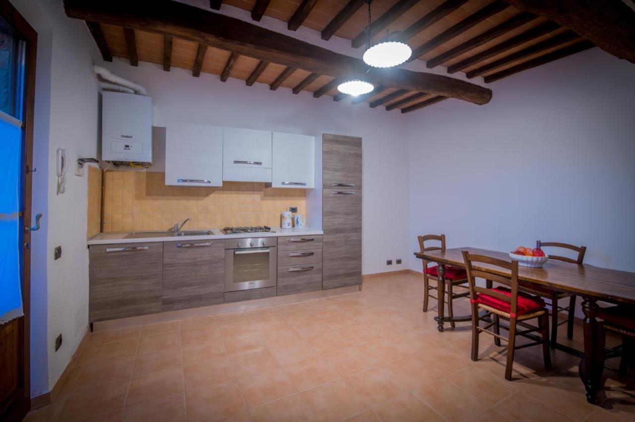 Ferienwohnung Ulivo-Chianti Charming Flat With Private Parking! Asciano Exterior foto