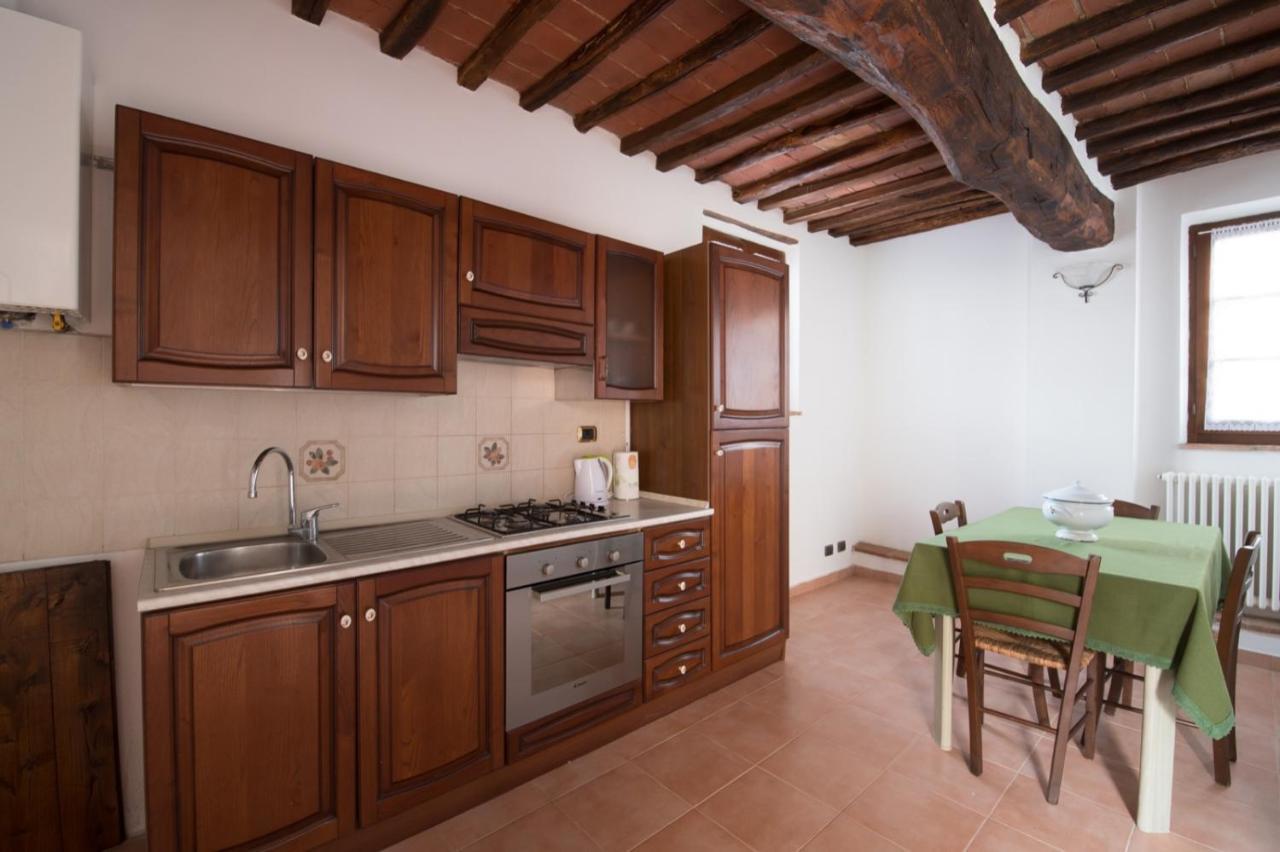 Ferienwohnung Ulivo-Chianti Charming Flat With Private Parking! Asciano Exterior foto