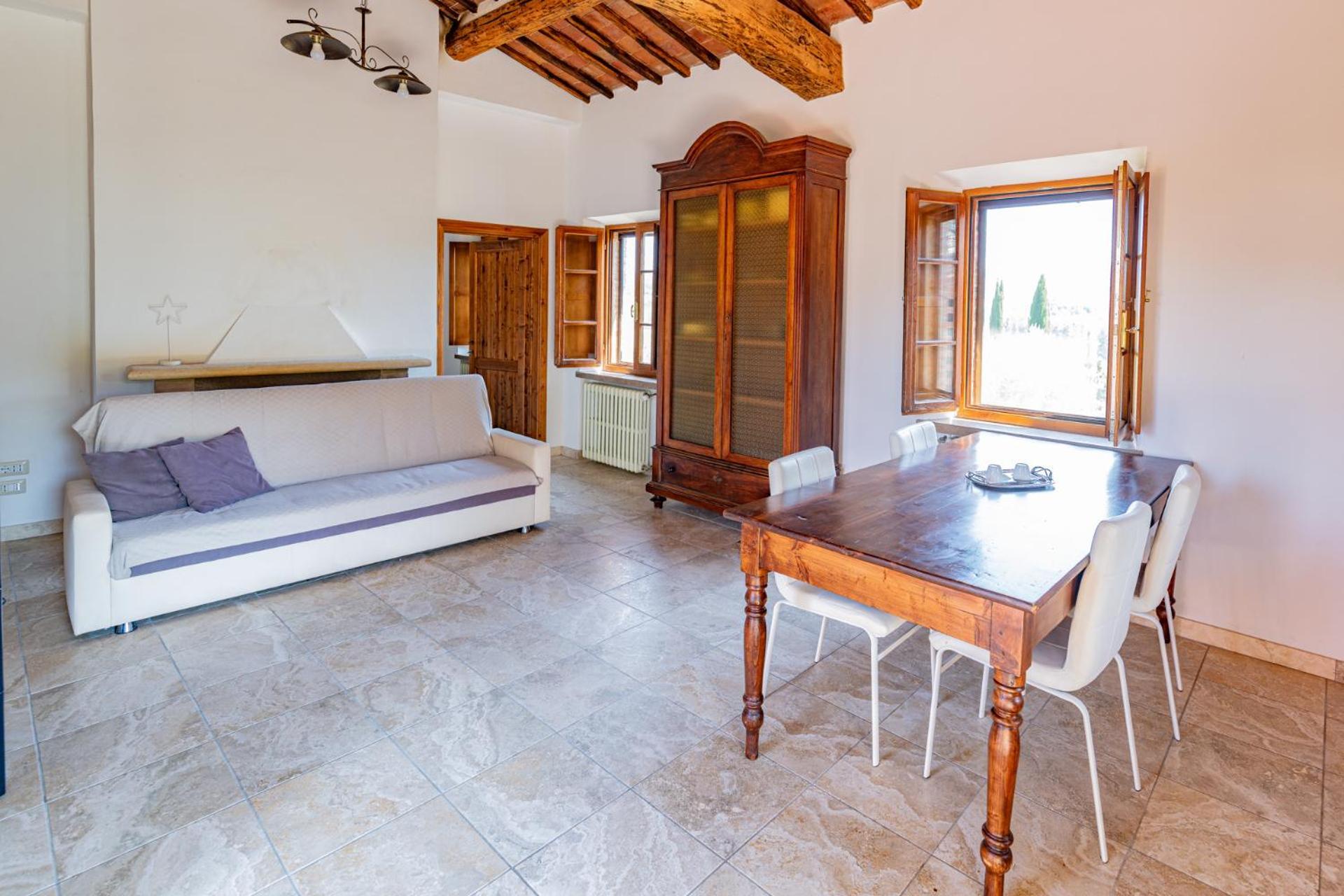 Ferienwohnung Ulivo-Chianti Charming Flat With Private Parking! Asciano Exterior foto