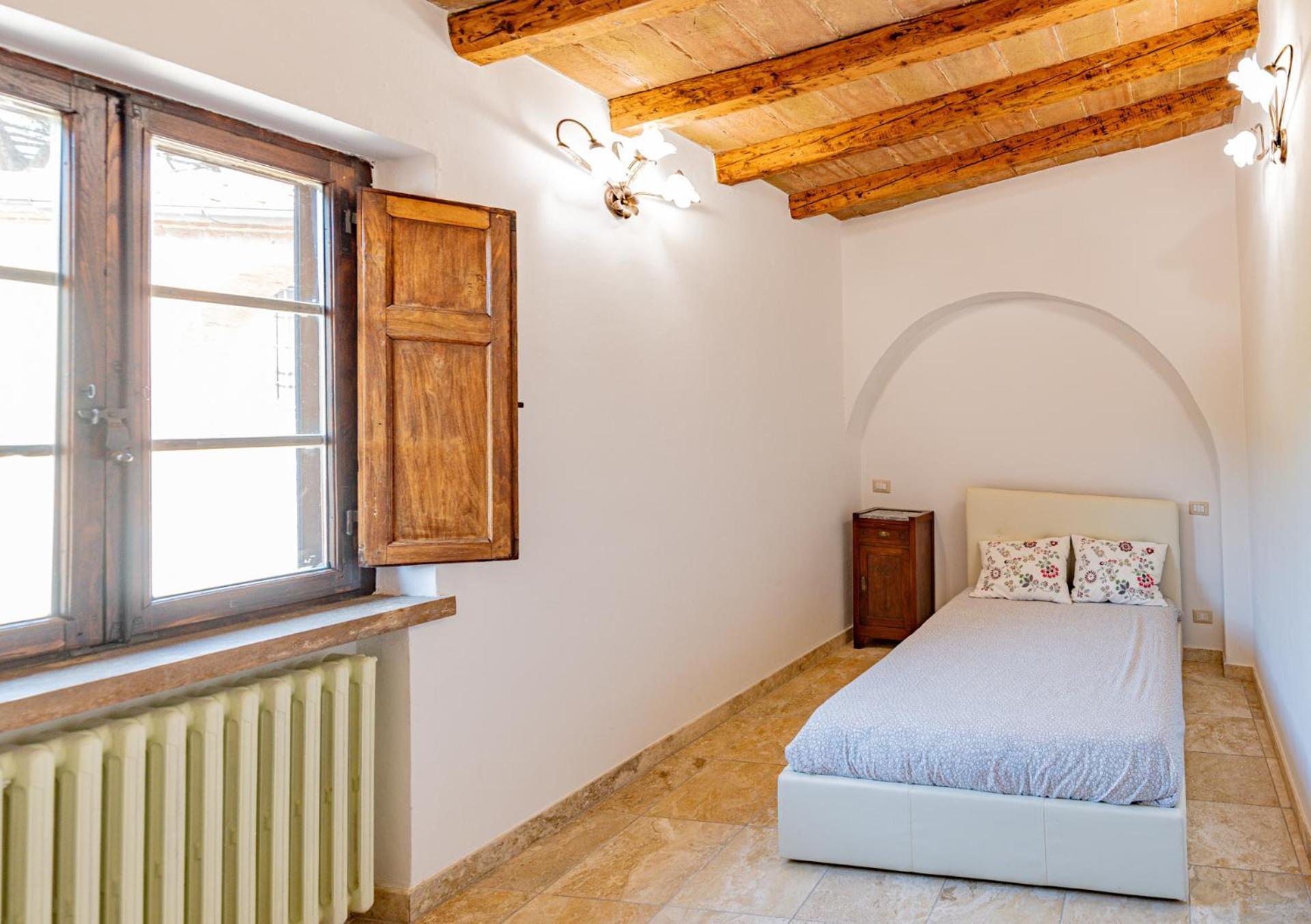 Ferienwohnung Ulivo-Chianti Charming Flat With Private Parking! Asciano Exterior foto