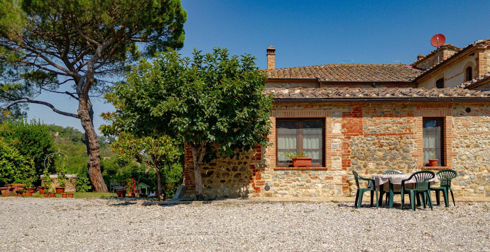 Ferienwohnung Ulivo-Chianti Charming Flat With Private Parking! Asciano Exterior foto